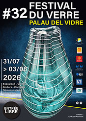 Affiche 32eme festival du verre
